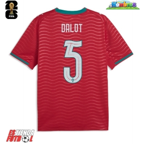 Portugal Diogo Dalot #5 Primera Equipación Mundial 2026 Manga Corta